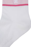 Women's 120 Medium Neck Socks - Off White
