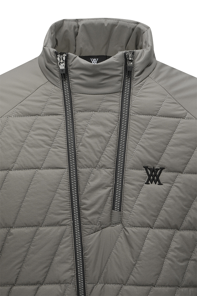 Men's WI Hybrid Padded Jacket - Brown