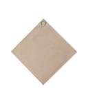 Unisex Logo Pattern Reel Towel - Light Beige