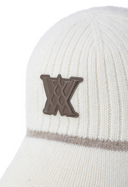 Unisex Allover Knit Cap - Off White