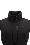 Women's Long Down Vest - Black