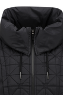 Women's WI High Neck Down Vest - Black