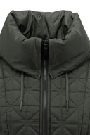 Women's WI High Neck Down Vest - Khaki