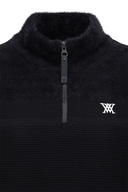 Women's WI Half Zip Sweater - Black