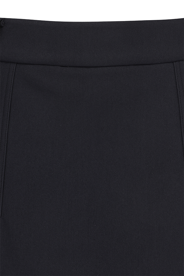 Women's WI Brushed Fleece H Line Skirt - Black