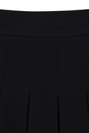 Women's WI Brushed Fleece Pleated Skirt - Black