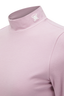 Women's WI Essential High Neck Baselayer - Dark Pink