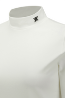 Women's WI Essential High Neck Baselayer - Ivory