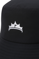 Unisex International Crown Bucket Hat - Black