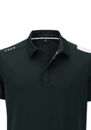 Men's Block Point  T-Shirt - Dark Green