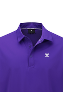 Men's Hybrid Solid T-Shirt - Purple