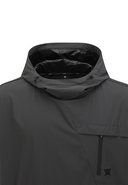 Men's Hooded T-Shirt - Dark Grey