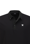 Men's Back Contrast T-Shirt - Black