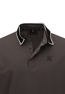 Men's Camo Logo Point Short T-Shirt - Charcoal Grey