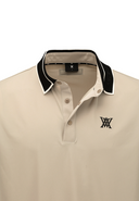 Men's Camo Logo Point Short T-Shirt - Light Khaki