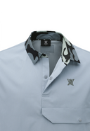 Men's Camo Point Short T-Shirt - Grey