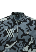 Men's Camo Pattern Short T-Shirt - Black