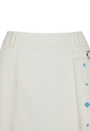 Women's Seasonal Pleats Half Pants - Ivory