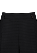 Women's Jacquard Pants Skirt - Black