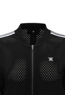 Women's Set Up Athleisure Knit Cardigan - Black