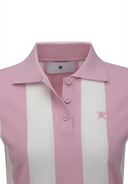 Women's Sailor Short Sleeve Sweater - Pink
