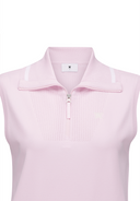 Women's Sailor Collar Knit Vest - Lavender