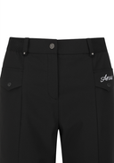 Women's Essential Boot Cut Pants - Black