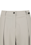 Women's Band Tapered Pants - Beige