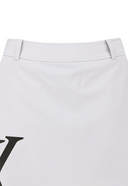 Women's Out Pocket H Line Skirt - Light Grey