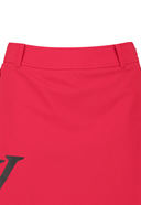 Women's Out Pocket H Line Skirt - Red – Anew Golf USA