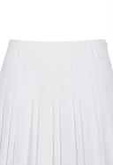[Signature]  Women's All Over Pleated Skirt - White
