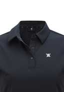 Women's Hybrid Solid T-Shirt - Navy