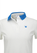 Women's Back Zip T - Shirt - White