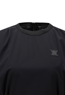 Women's Layered Anorak T-Shirt - Black