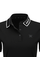 Women's Logo Point Short T-Shirt - Black