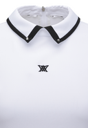 [Signature] Women's Mesh Hybrid Long T-Shirt - White
