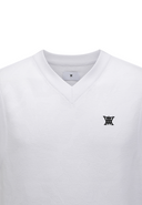 Men's Camo Jacquard Knit Vest - White