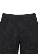 Men's Set Up Embo Jacquard Pants - Black