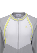Women's Round Knit Cardigan - Light Grey