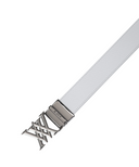 Men's Mosaic Reversible Belt - Off White