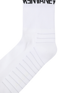 Men's Essential Middle Socks - White