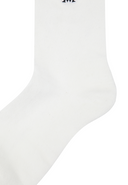 Men's Middle Socks - White