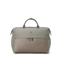 Unisex Pocket Boston Bag - Light Khaki