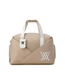 Unisex Women Boston Bag - Beige