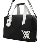 Unisex Women Boston Bag - Black