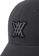 Uni Seersucker  Cap - Dark Grey