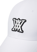 Uni Seersucker  Cap - White