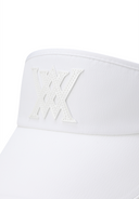 Women's Essential Ribbon Visor - White