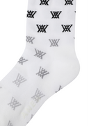 Women's Gradation Socks - White