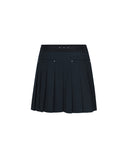 Women's Half Pleats Points SQ - Dark Navy